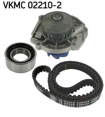Skf Wasserpumpe + Zahnriemensatz [Hersteller-Nr. VKMC02210-2] für Fiat