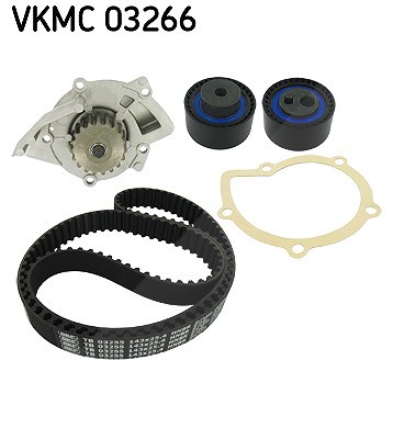 Skf Wasserpumpe + Zahnriemensatz [Hersteller-Nr. VKMC03266] für Peugeot, Citroën