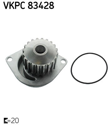 Skf Wasserpumpe [Hersteller-Nr. VKPC83428] für Citroën, Rover, Nissan, Peugeot, Mega