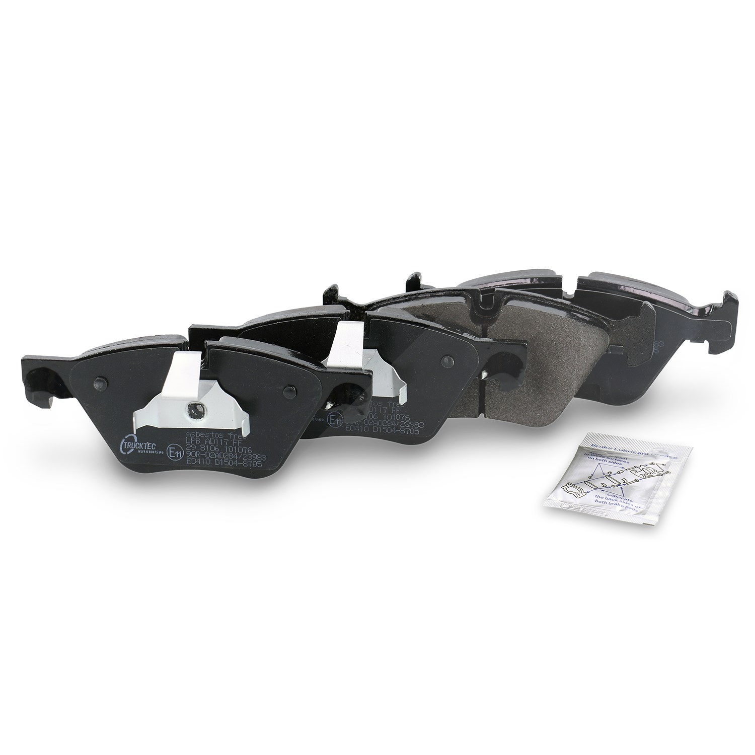 Trucktec Automotive Bremsbelagsatz, Scheibenbremse [Hersteller-Nr. 08.34.192] für BMW