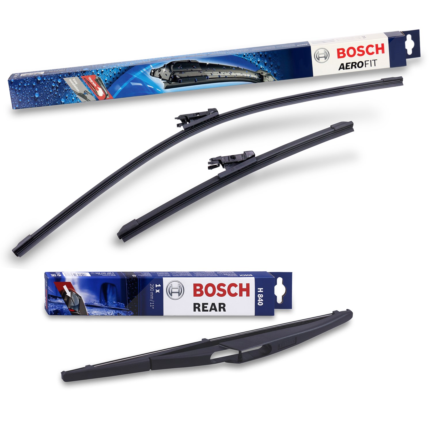 Bosch Aerofit Scheibenwischer [Hersteller-Nr. 40379363] für Fiat, Ford, Renault, Abarth