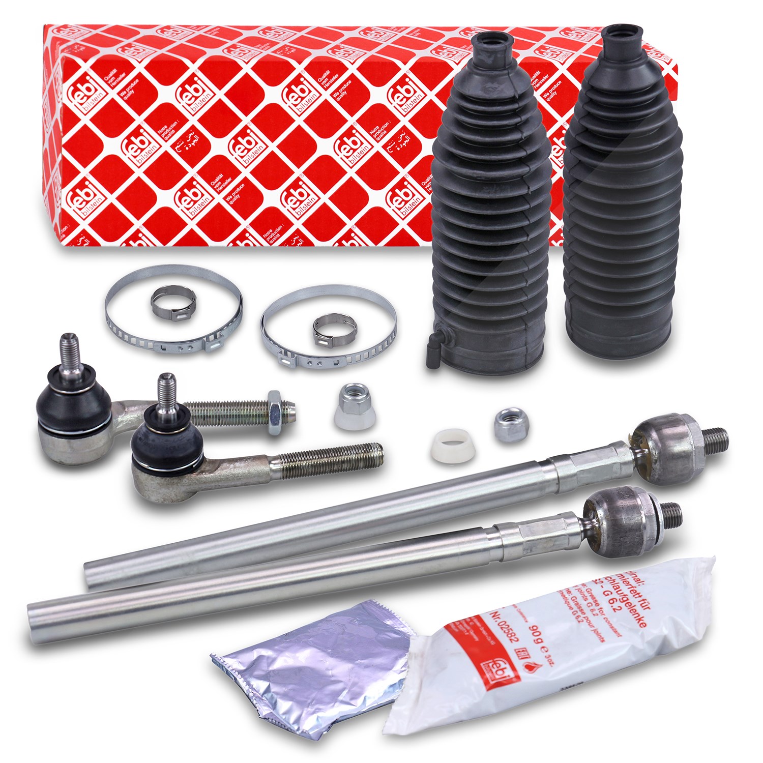 Febi Bilstein 2x Spurstange vorne [Hersteller-Nr. 40435361] für Peugeot, Citroën