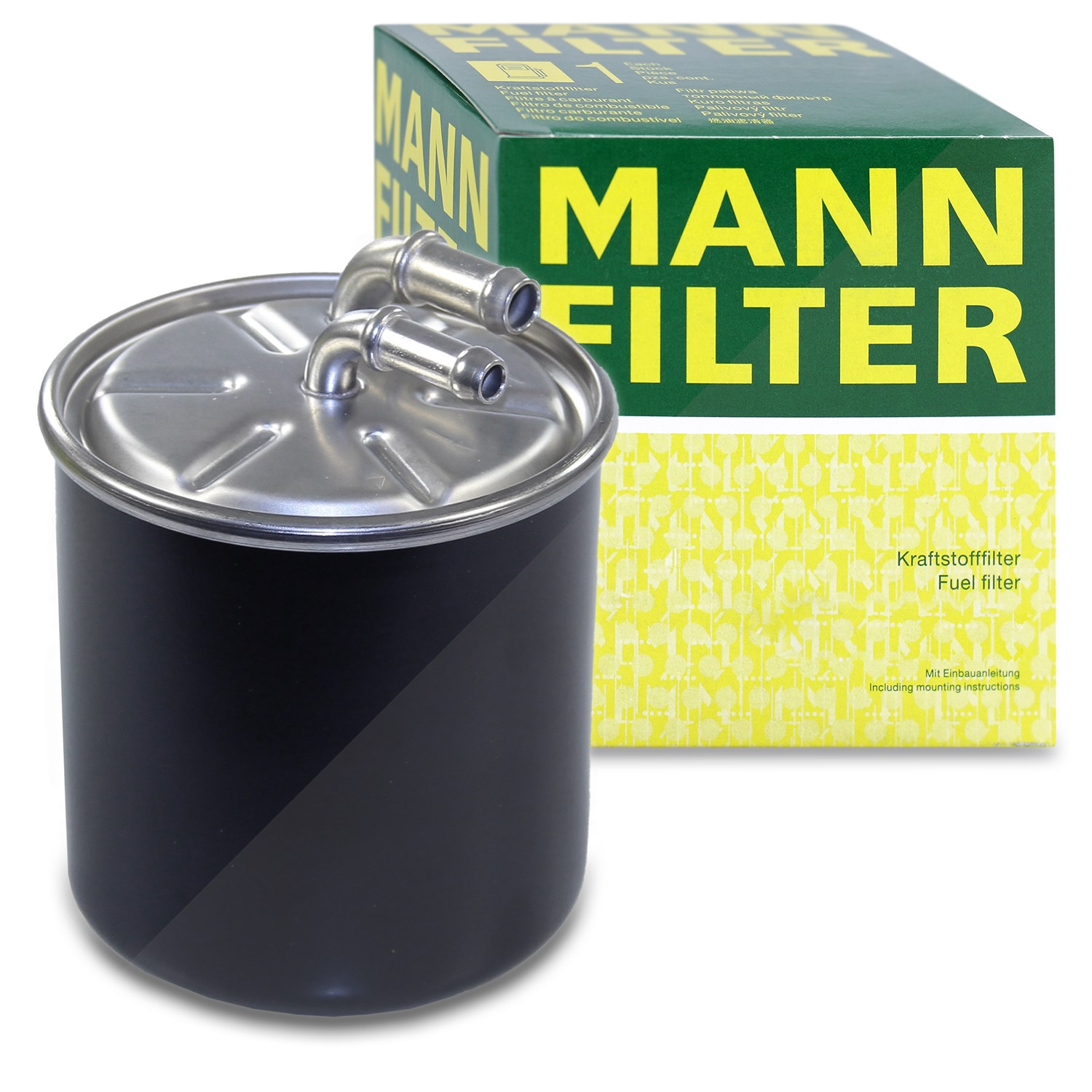 Mann-filter Kraftstofffilter [Hersteller-Nr. WK820/1] für Mercedes-Benz, Chrysler
