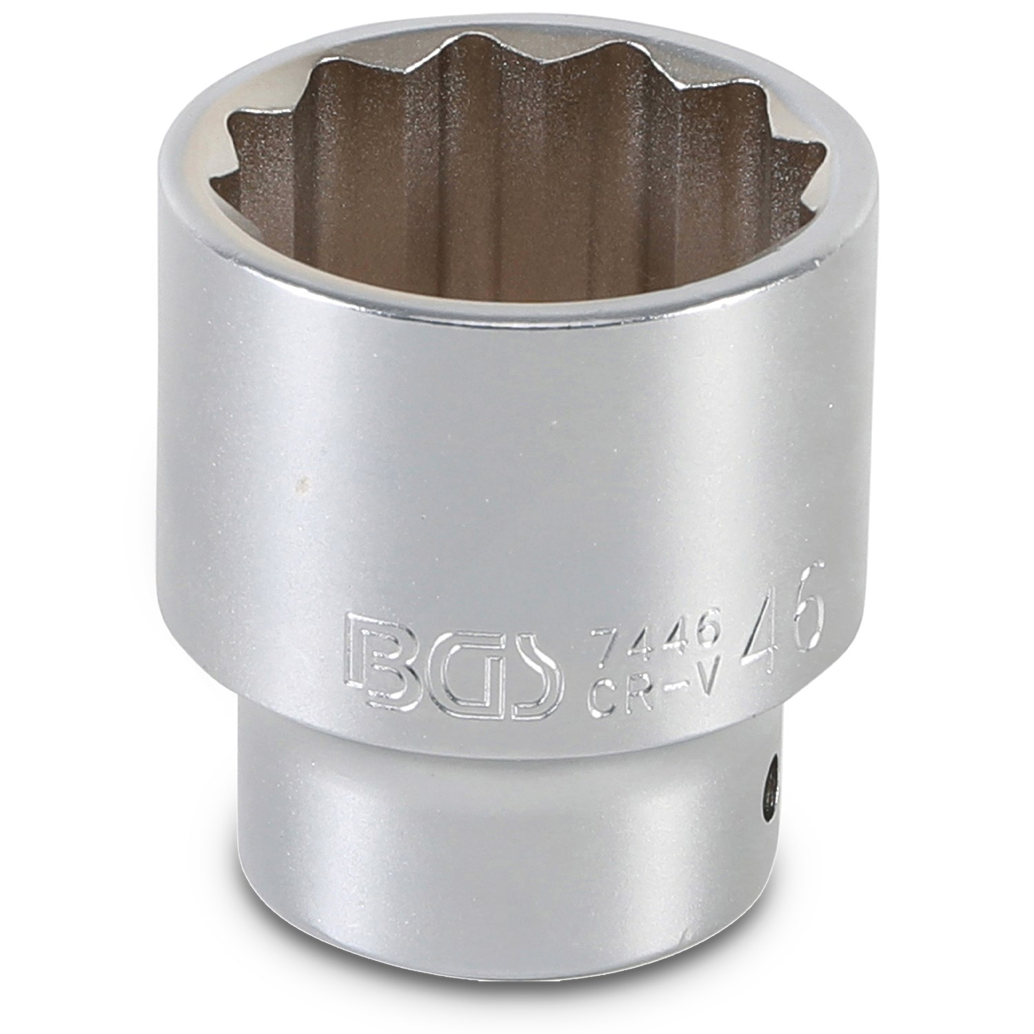 Bgs Steckschlüssel-Einsatz SW 46mm Zwölfkant, Antrieb 20mm (3/4) [Hersteller-Nr. 7446]