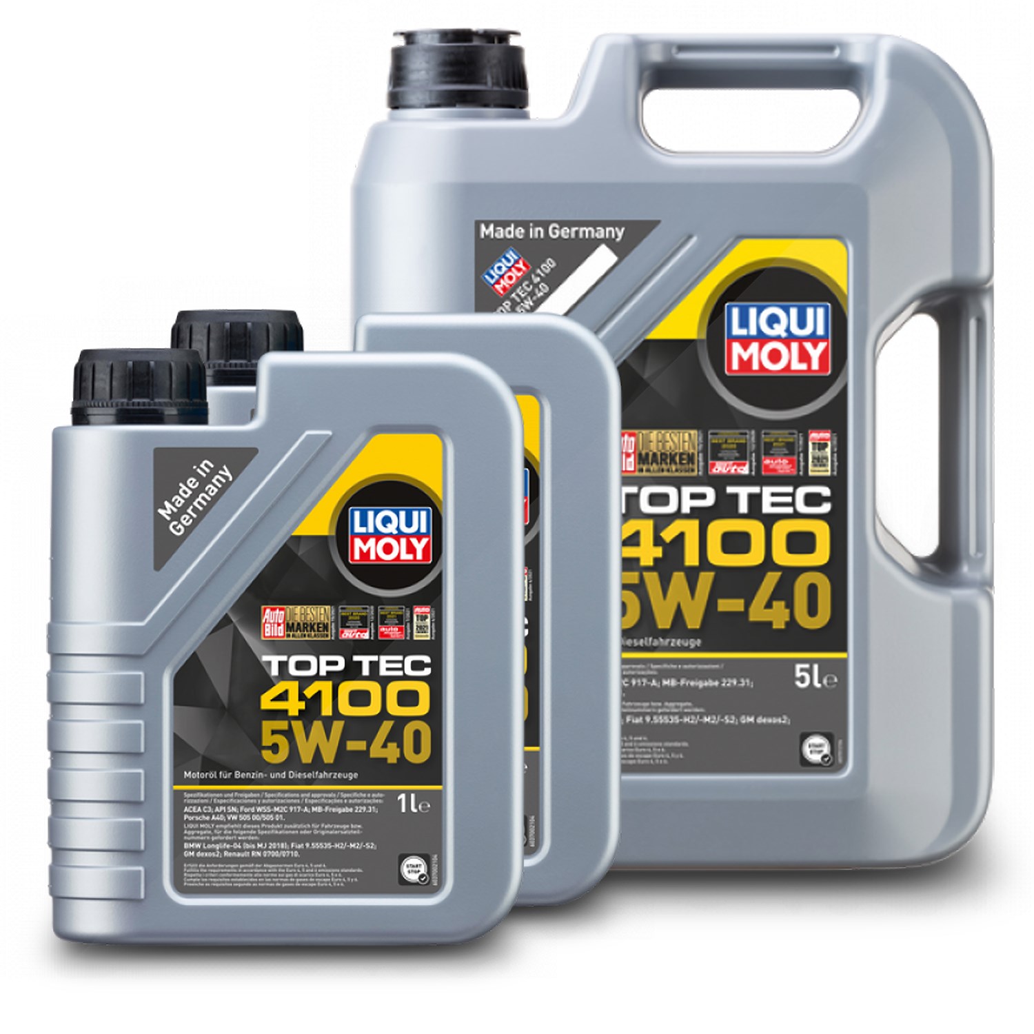 Liqui Moly 7 L Top Tec 4100 5W-40 [Hersteller-Nr. 10804101]