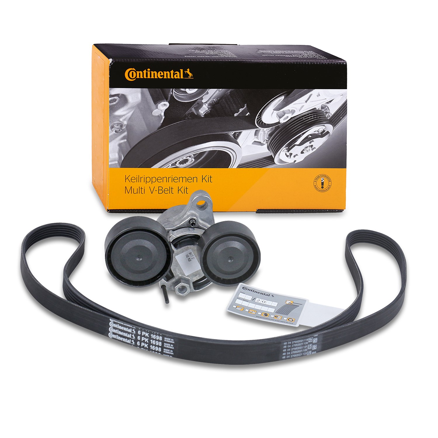 Continental Ctam Keilrippenriemensatz [Hersteller-Nr. 6PK1698K1] für Alpina, BMW