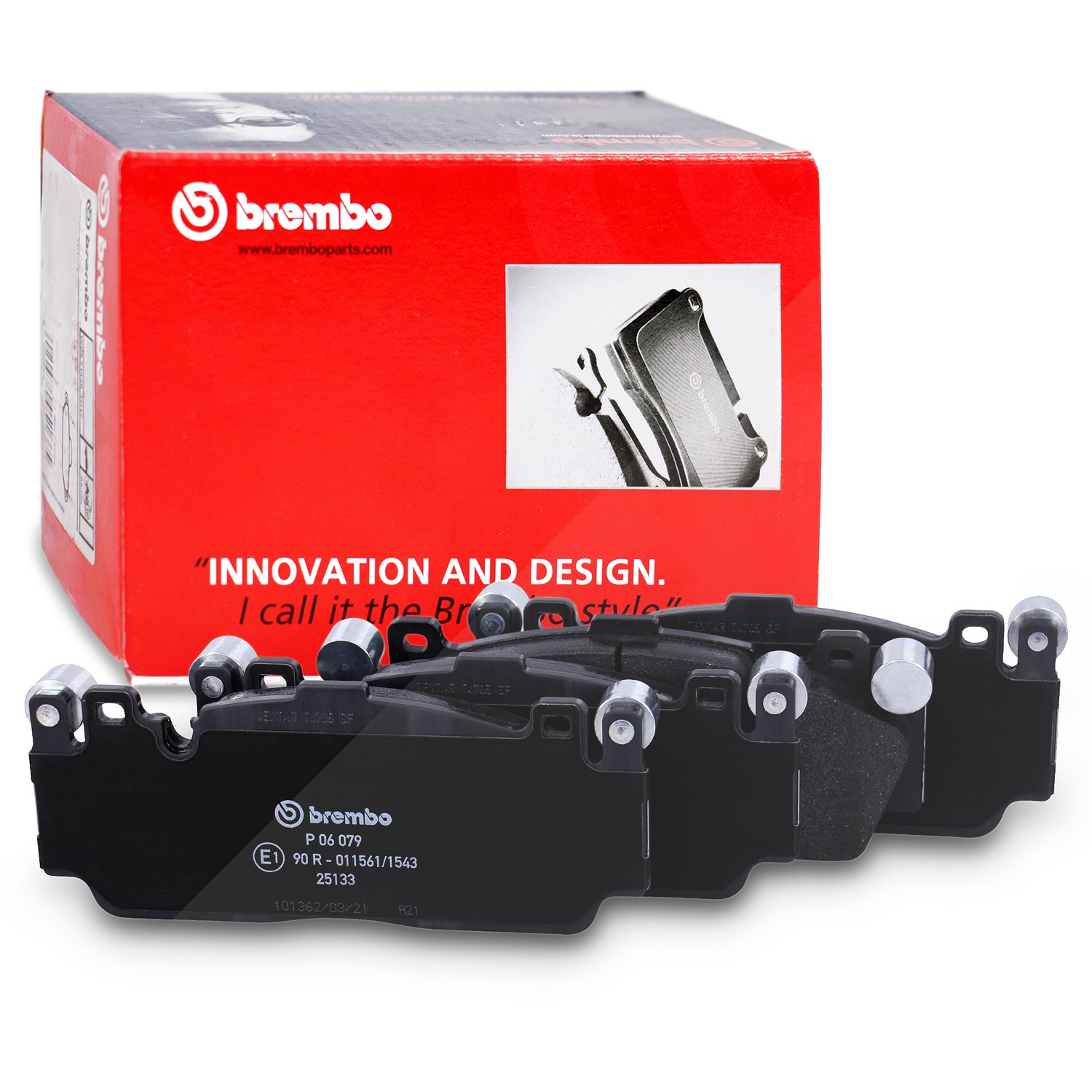Brembo Bremsbelagsatz vorne [Hersteller-Nr. P06079] für BMW