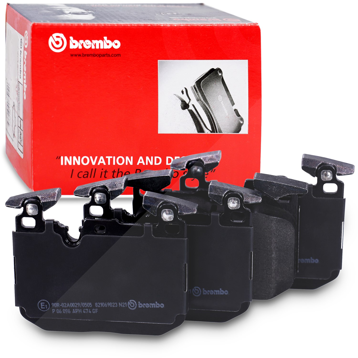Brembo Bremsbelagsatz vorne [Hersteller-Nr. P06096] für BMW