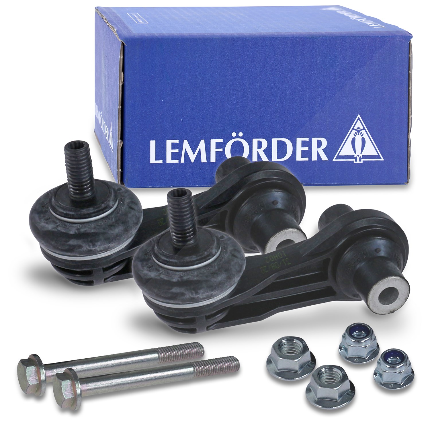 Lemförder 2x Koppelstange hinten [Hersteller-Nr. 3860001] für Cupra, VW, Audi, Skoda, Seat