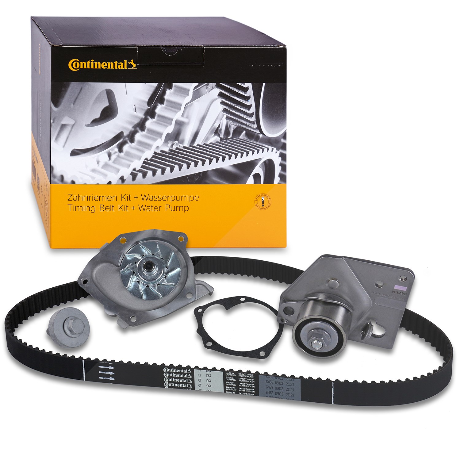 Continental Ctam Zahnriemensatz + Wasserpumpe [Hersteller-Nr. CT1064WP2] für Nissan, Suzuki, Renault