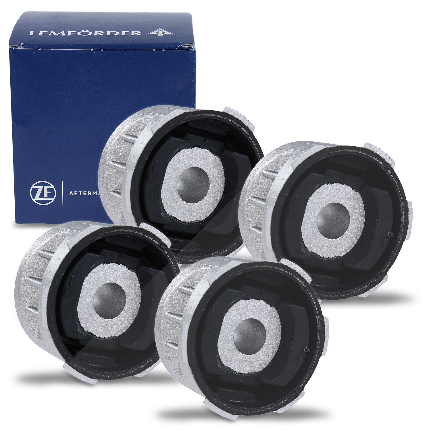 Lemförder 4x Lagerung Achskörper Vorderachse [Hersteller-Nr. 3666101] für Audi, VW, Porsche