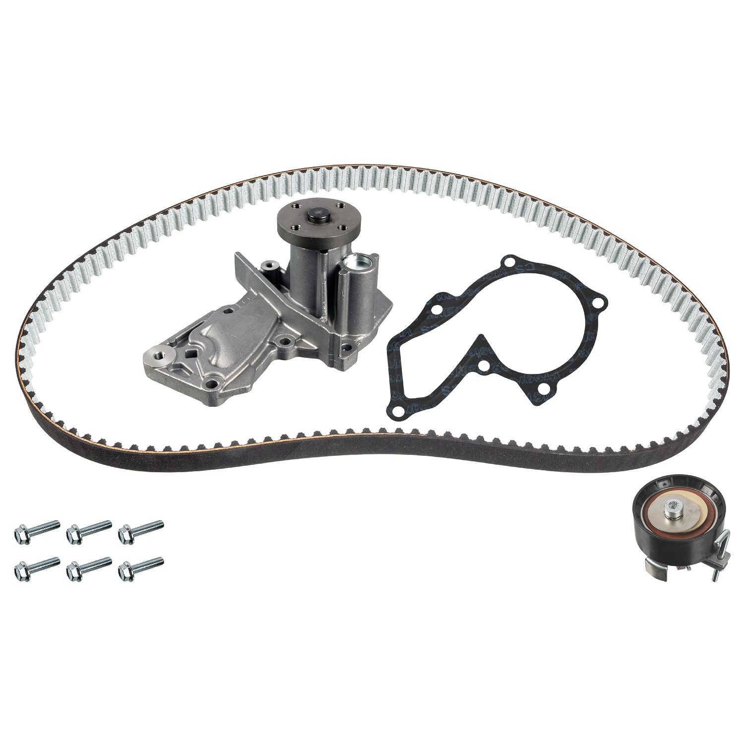 Febi Bilstein Wasserpumpe + Zahnriemensatz [Hersteller-Nr. 173474] für Volvo, Ford