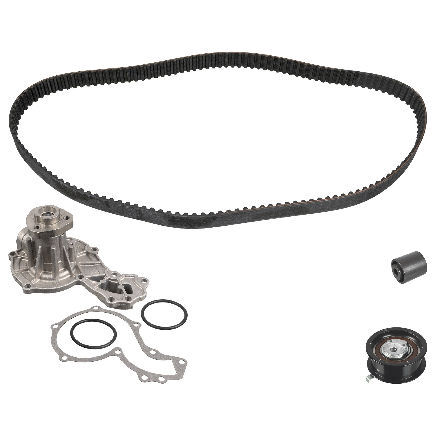 Febi Bilstein Wasserpumpe + Zahnriemensatz [Hersteller-Nr. 172669] für VW, Audi, Seat