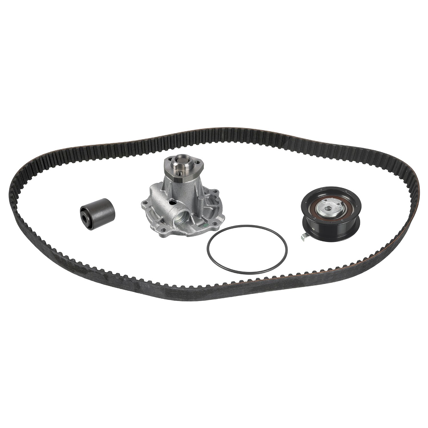 Febi Bilstein Wasserpumpe + Zahnriemensatz [Hersteller-Nr. 172677] für VW, Audi