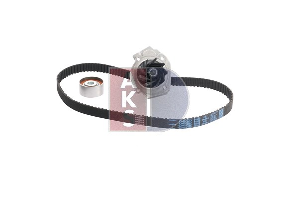 Aks Dasis Wasserpumpe + Zahnriemensatz [Hersteller-Nr. 570363N] für Lancia, Fiat