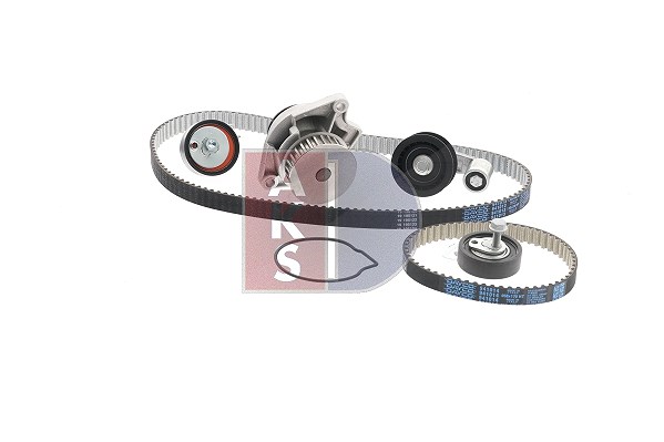 Aks Dasis Wasserpumpe + Zahnriemensatz [Hersteller-Nr. 570285N] für VW, Seat