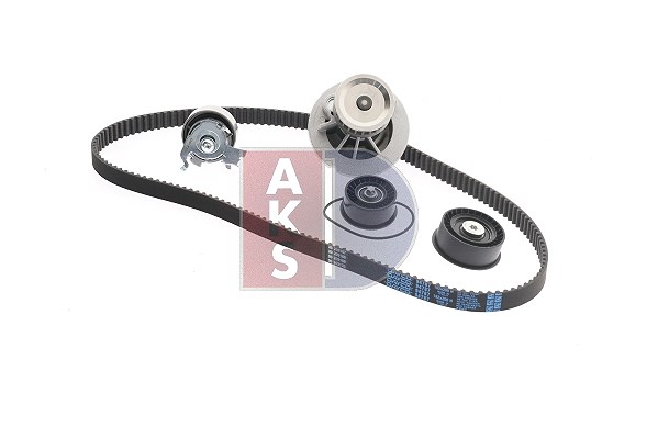 Aks Dasis Wasserpumpe + Zahnriemensatz [Hersteller-Nr. 570321N] für Opel