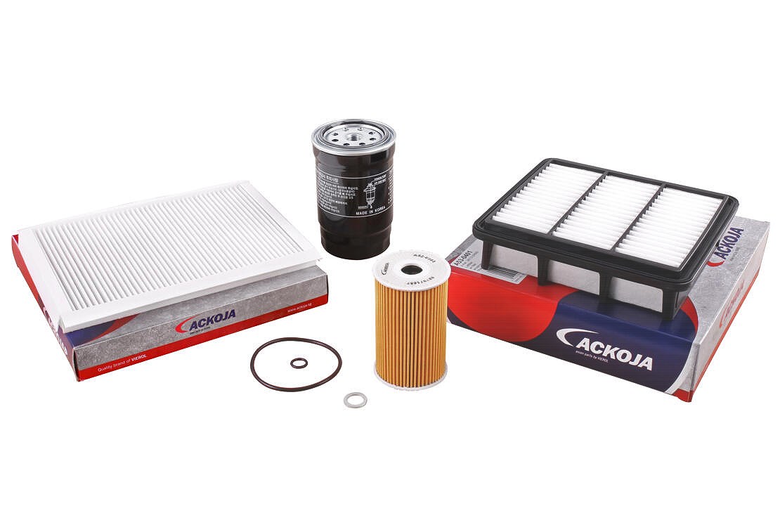 Ackoja Filter-Satz [Hersteller-Nr. A52-2006] für Hyundai, Kia