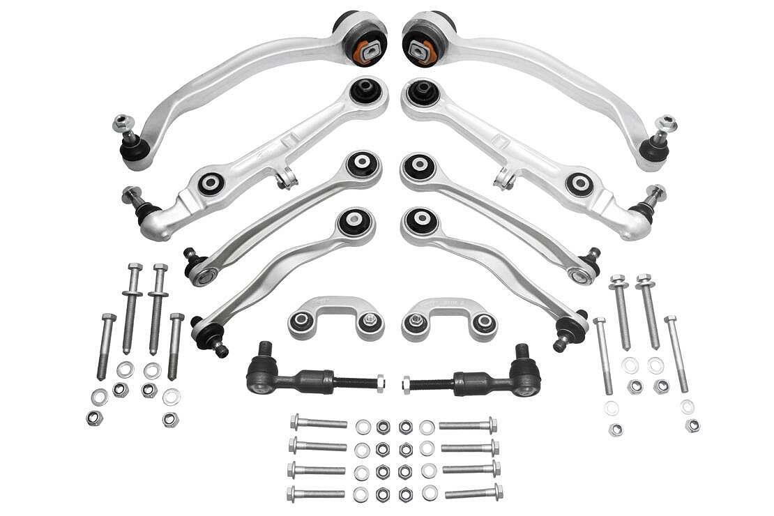 Vaico Querlenkersatz ALU A4 B6 AB BJ 11/00 [Hersteller-Nr. V10-0687] für Seat, Audi