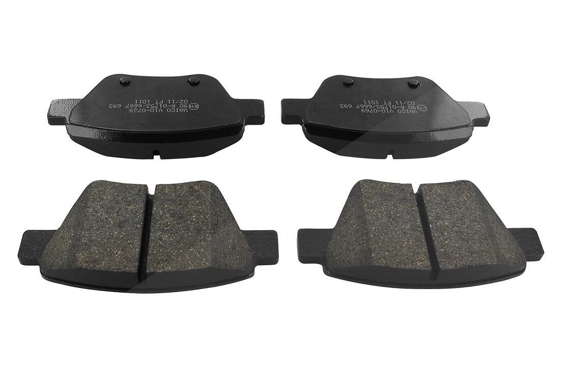 Vaico Bremsbeläge hinten (Satz) [Hersteller-Nr. V10-0769] für VW, Seat, Audi, Skoda