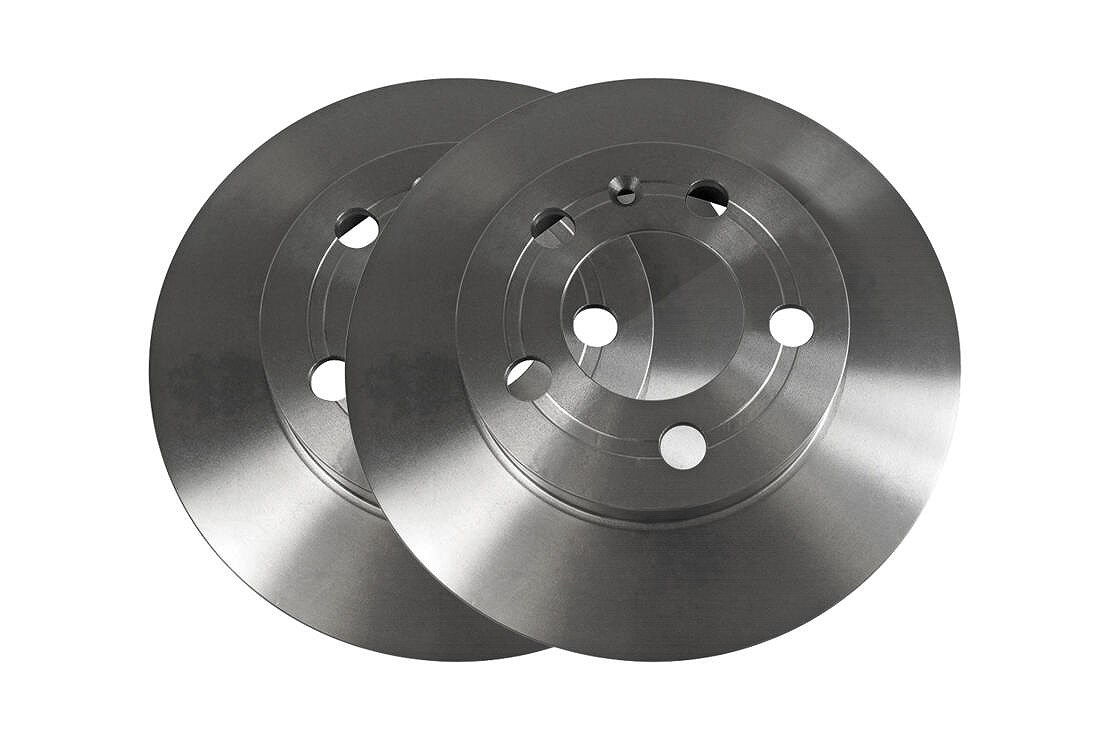 Vaico Bremsscheibe Hinterachse Voll [Hersteller-Nr. V10-40069] für VW, Audi, Skoda