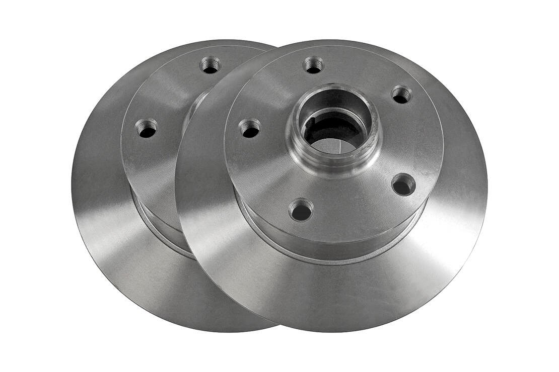 Vaico 1x Bremsscheibe Hinterachse Voll [Hersteller-Nr. V10-40011] für VW, Audi