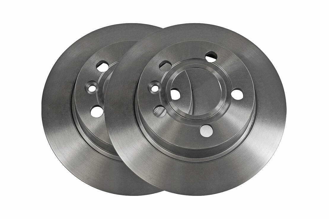 Vaico Bremsscheibe Hinterachse Voll [Hersteller-Nr. V10-40067] für Ford, Seat, VW