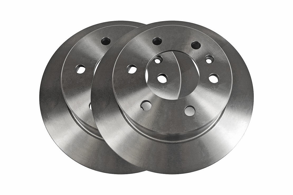 Vaico Bremsscheibe Hinterachse Voll [Hersteller-Nr. V10-40081] für VW, Mercedes-Benz