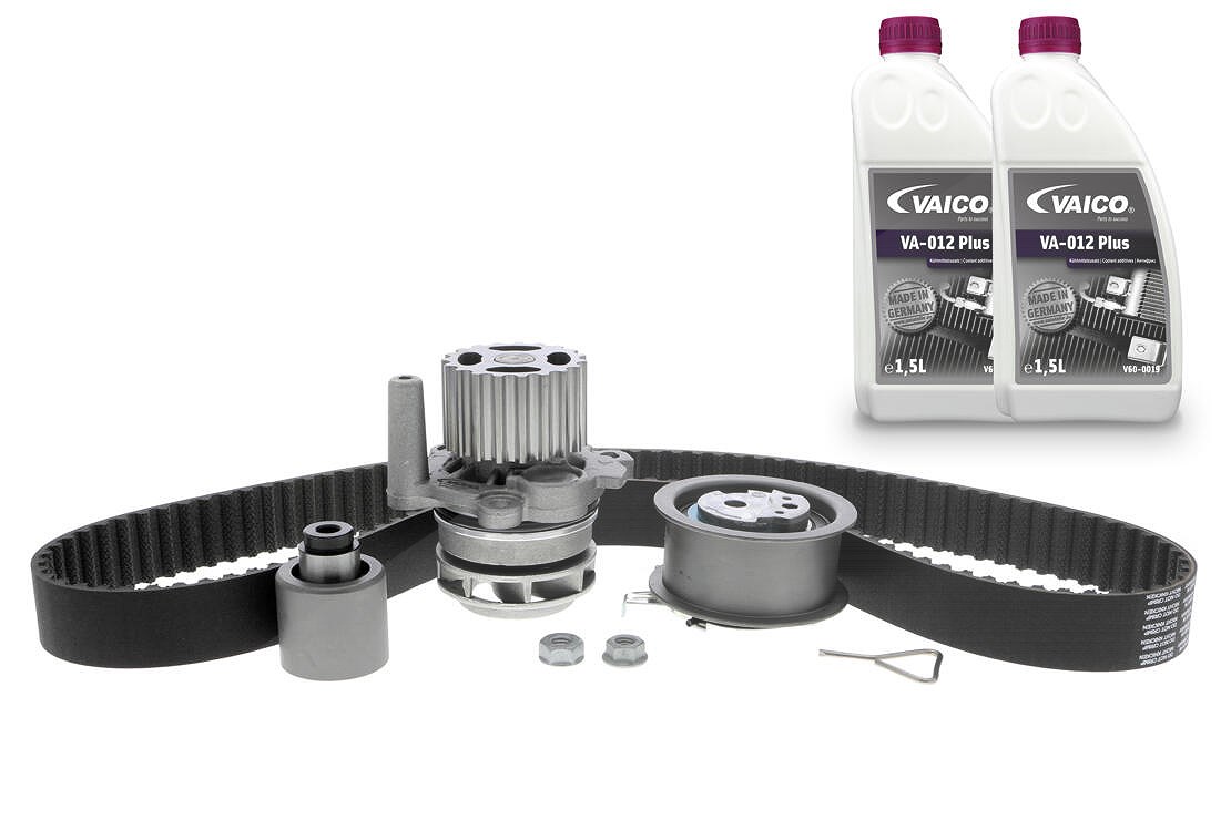 Vaico Wasserpumpe + Zahnriemensatz [Hersteller-Nr. V10-50108] für Audi, Ford, VW, Seat
