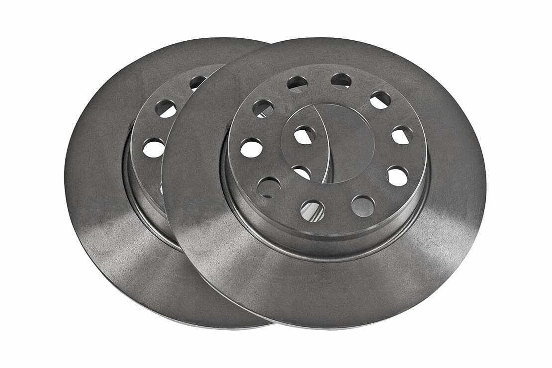 Vaico Bremsscheibe Hinterachse Voll [Hersteller-Nr. V10-40074] für Audi, Seat