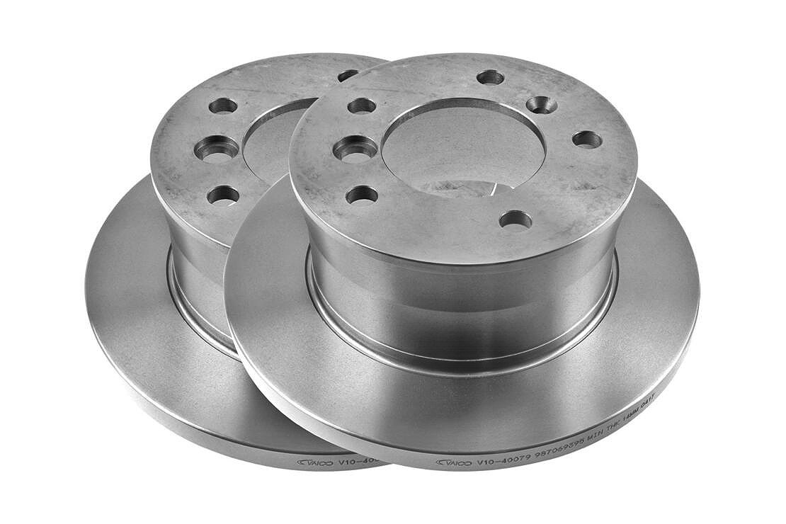 Vaico Bremsscheibe Hinterachse Voll [Hersteller-Nr. V10-40079] für Mercedes-Benz, VW