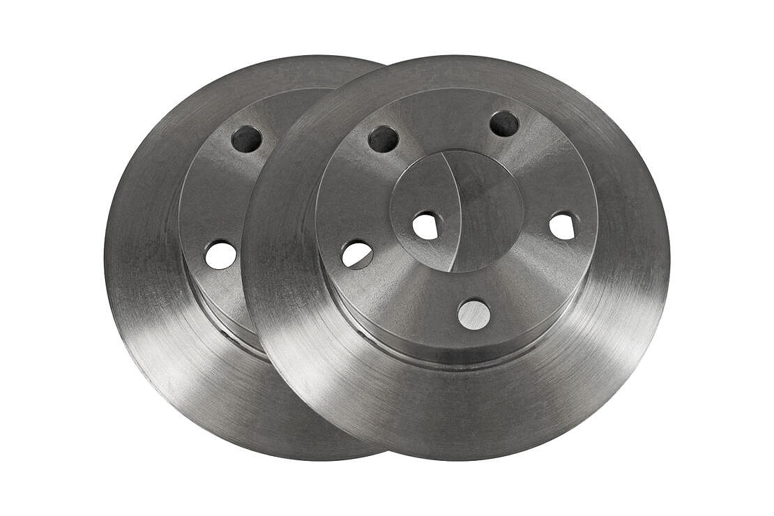 Vaico Bremsscheibe Hinterachse VOLL [Hersteller-Nr. V10-40068] für VW, Audi