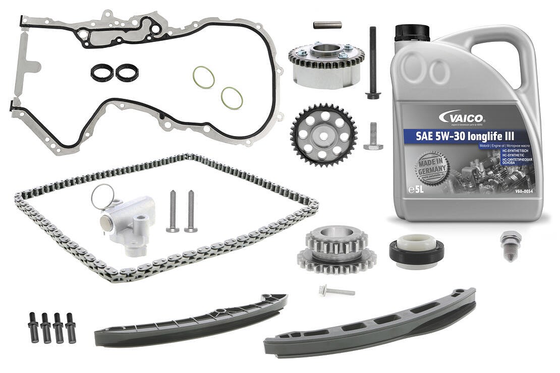 Vaico Steuerkettensatz [Hersteller-Nr. V10-10010] für Skoda, Seat, Audi, VW