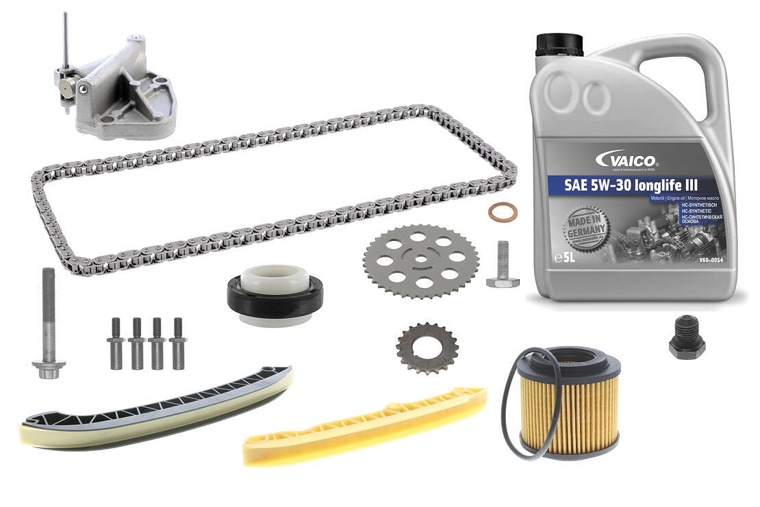 Vaico Steuerkettensatz [Hersteller-Nr. V10-10008] für Seat, VW, Skoda