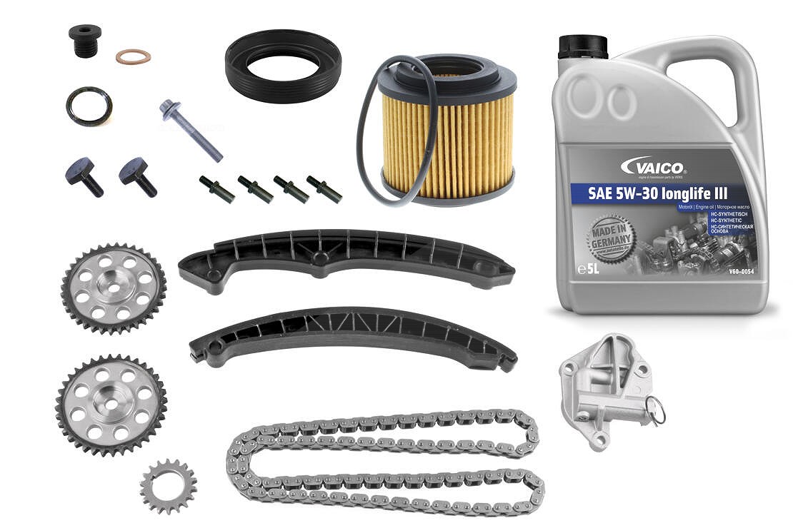 Vaico Steuerkettensatz [Hersteller-Nr. V10-10014] für Skoda, VW, Seat
