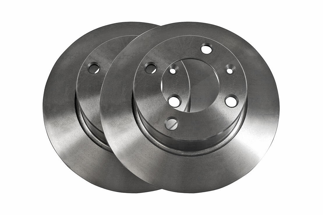 Vaico Bremsscheibe Hinterachse Voll [Hersteller-Nr. V22-40012] für Citroën