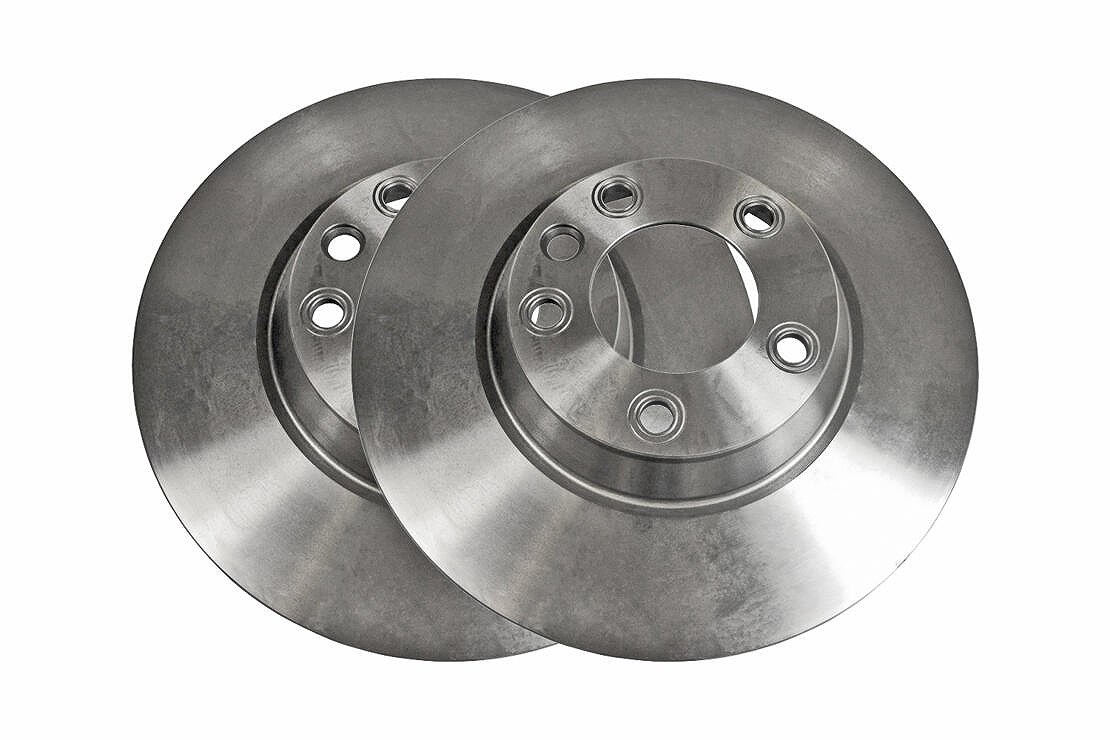 Vaico 1x Bremsscheibe Vorderachse Belüftet Links [Hersteller-Nr. V10-80008] für Audi, VW, Porsche