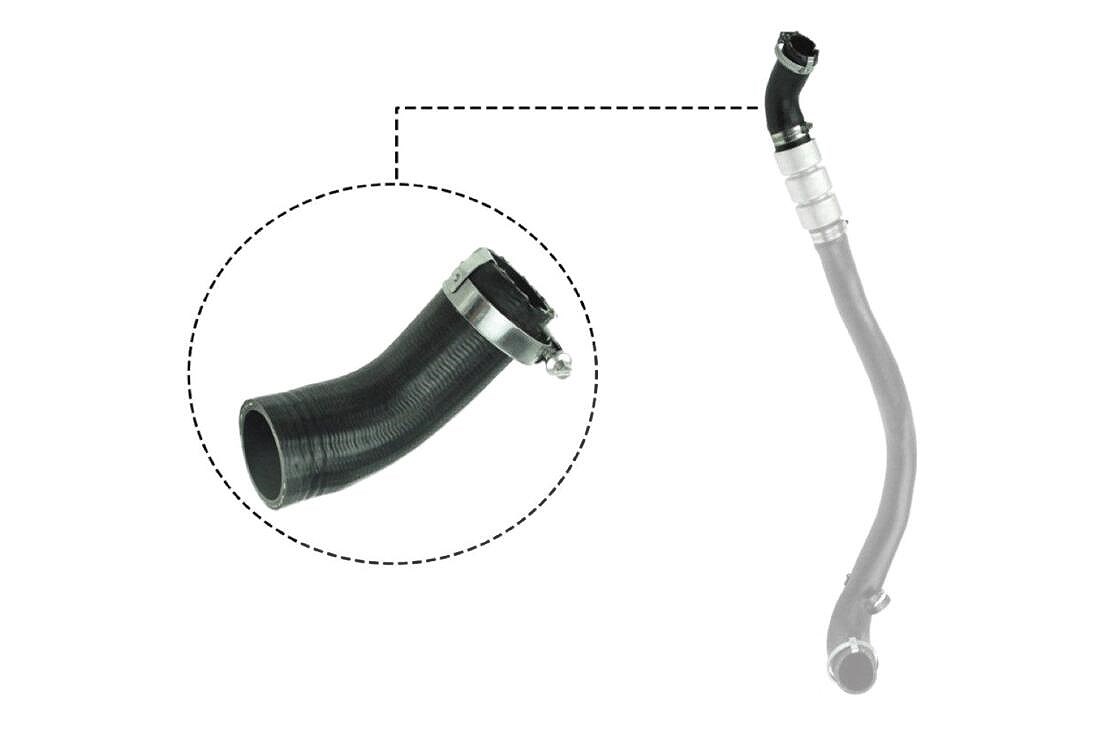 Vaico Ladeluftschlauch [Hersteller-Nr. V25-1037] für Ford