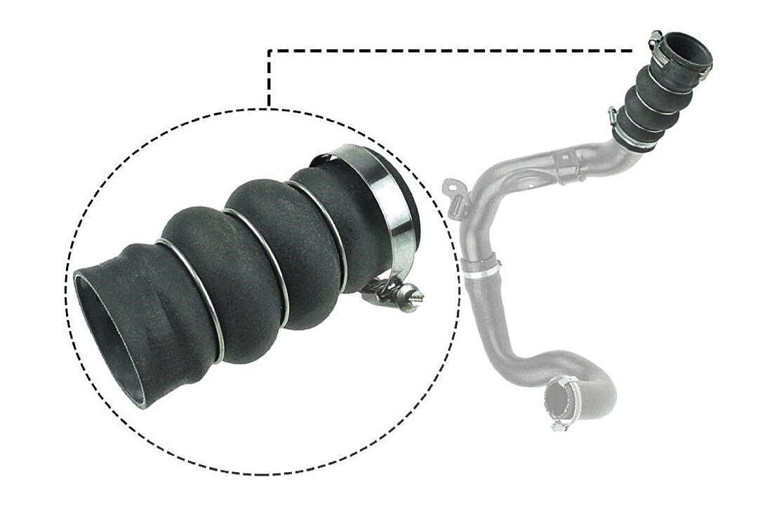 Vaico Ladeluftschlauch [Hersteller-Nr. V25-1052] für Ford