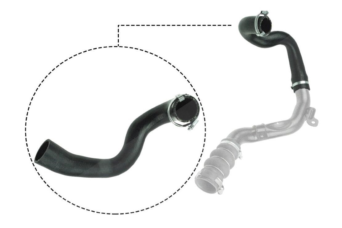 Vaico Ladeluftschlauch [Hersteller-Nr. V25-1053] für Ford