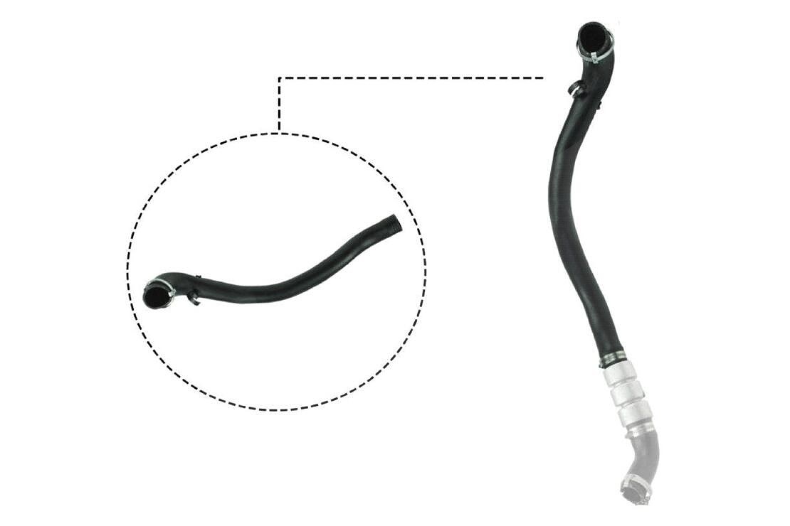 Vaico Ladeluftschlauch [Hersteller-Nr. V25-1038] für Ford