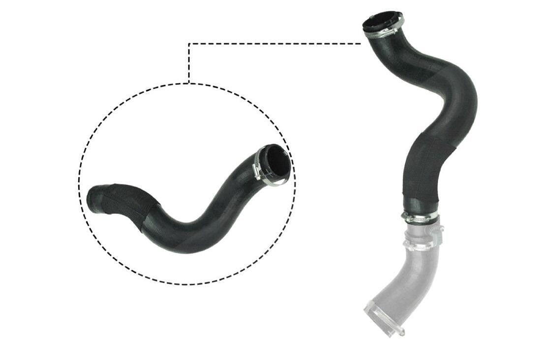 Vaico Ladeluftschlauch [Hersteller-Nr. V25-1047] für Ford