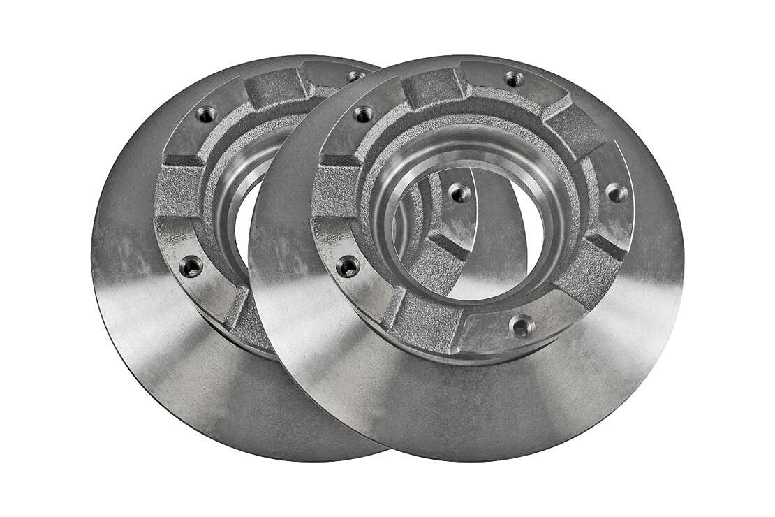 Vaico Bremsscheibe Hinterachse voll [Hersteller-Nr. V25-40012] für Ford