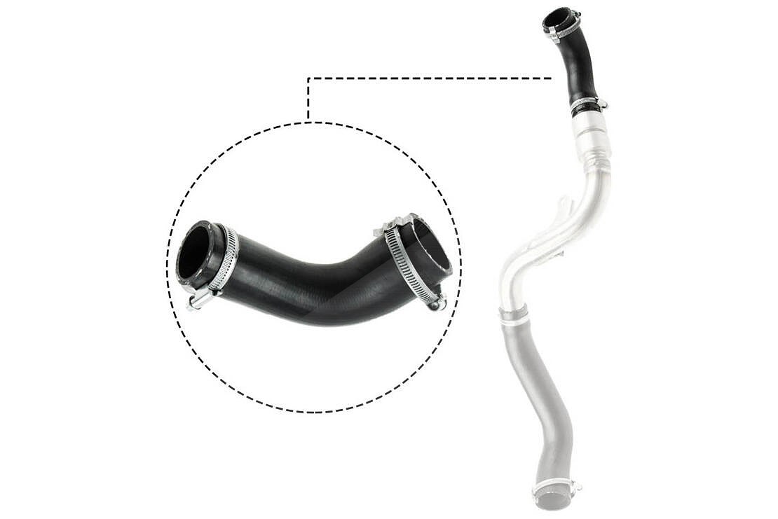 Vaico Ladeluftschlauch [Hersteller-Nr. V25-1487] für Ford