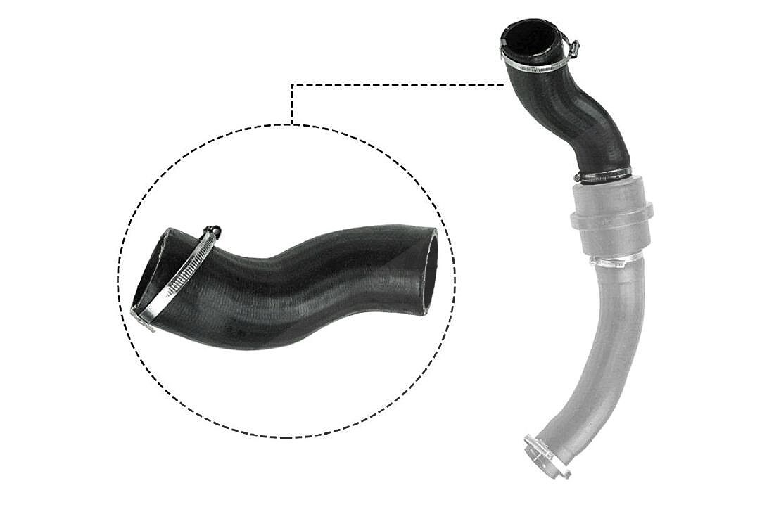 Vaico Ladeluftschlauch [Hersteller-Nr. V25-1057] für Ford