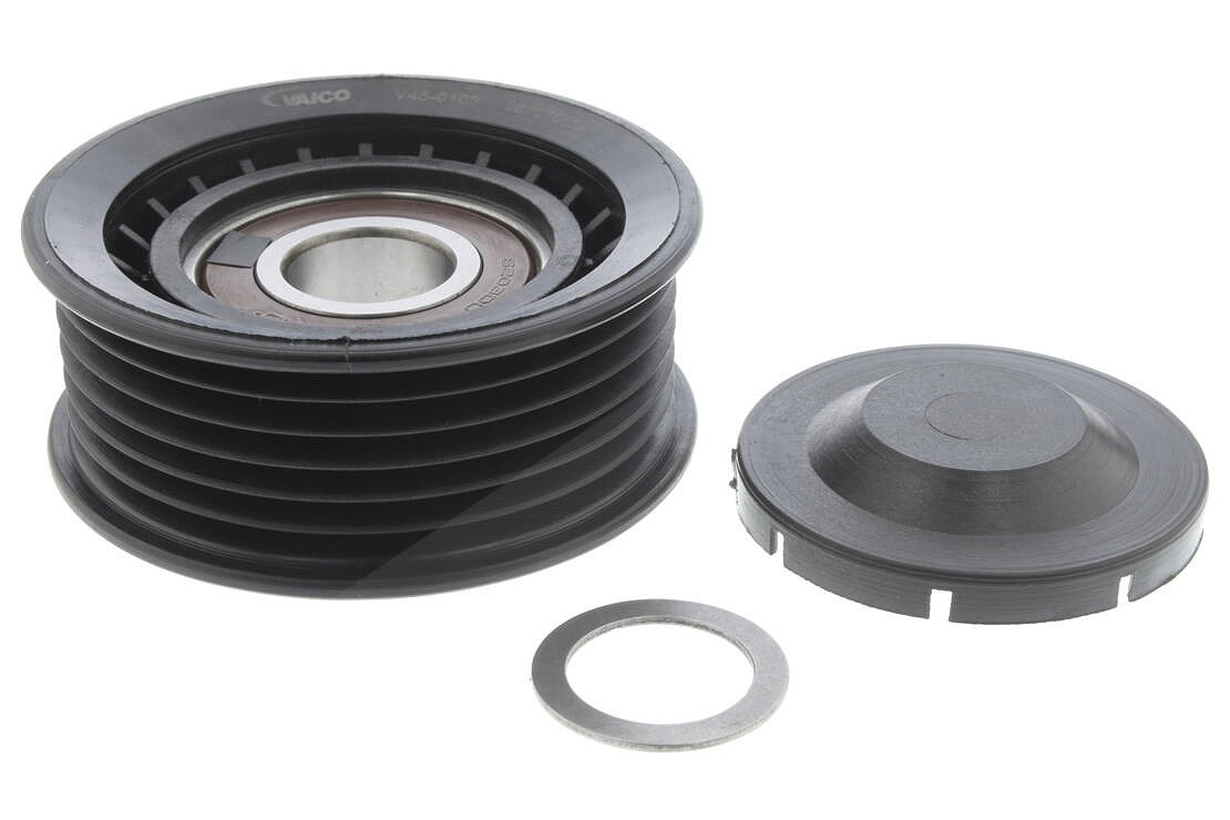 Vaico Umlenk-/Führungsrolle, Keilrippenriemen [Hersteller-Nr. V45-0103] für Jeep, Ram, Fiat, Skoda, Mercedes-Benz, Audi, Ssangyong, Porsche, VW, Chrys