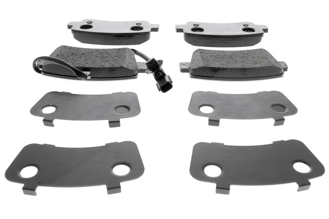 Vaico Bremsbeläge inkl. VWK Hinten (Satz) [Hersteller-Nr. V40-0687] für Renault, Nissan, Opel, Vauxhall