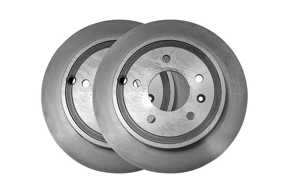 Vaico Bremsscheibe Hinterachse Belüftet [Hersteller-Nr. V40-80004] für Opel, Vauxhall, Chevrolet