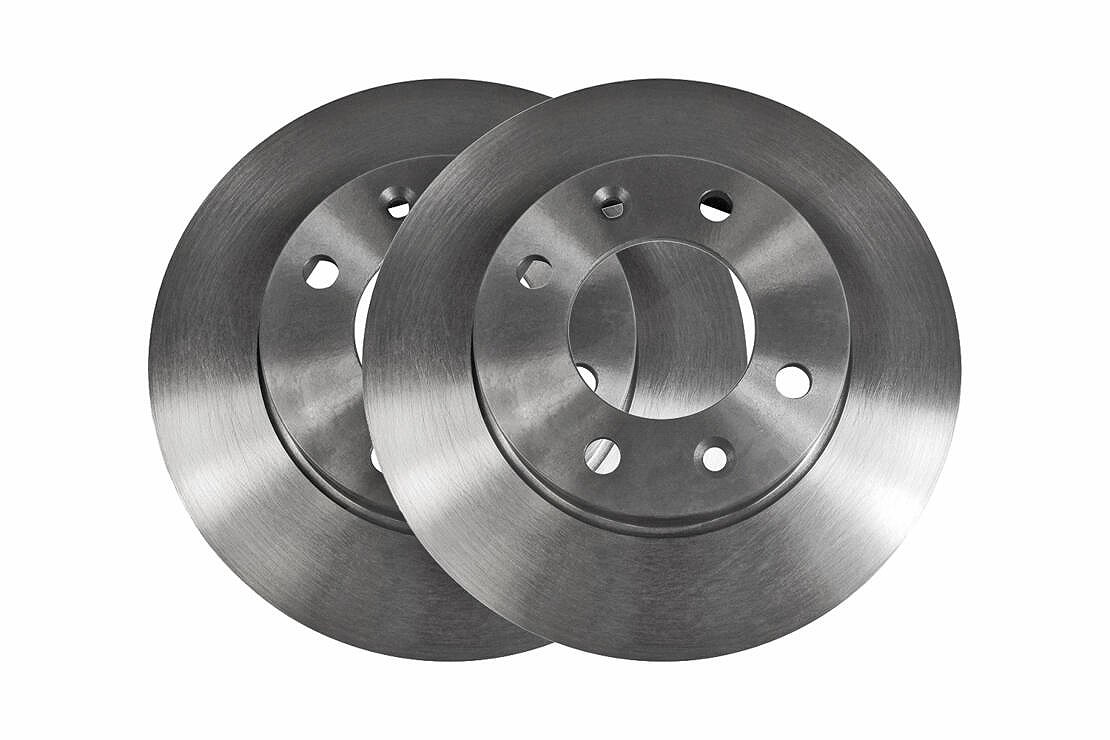Vaico Bremsscheibe Hinterachse Voll [Hersteller-Nr. V42-40013] für Peugeot, Citroën