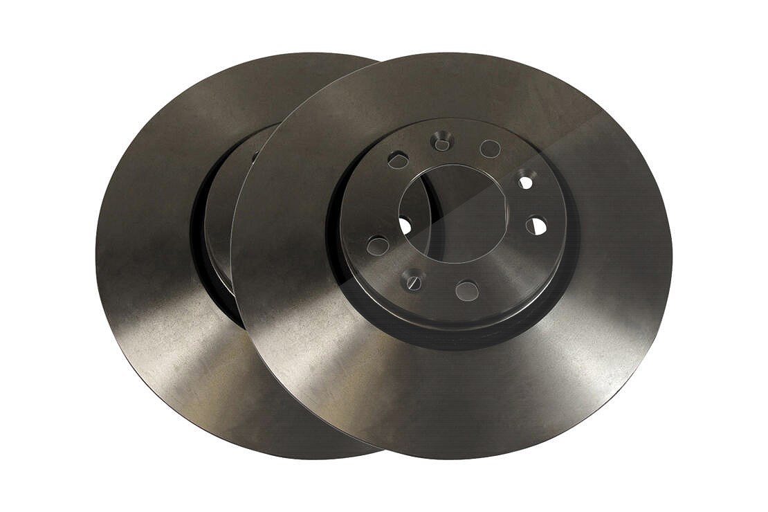 Vaico Bremsscheibe Vorderachse Belüftet [Hersteller-Nr. V42-80004] für Fiat, Toyota, Citroën, Peugeot